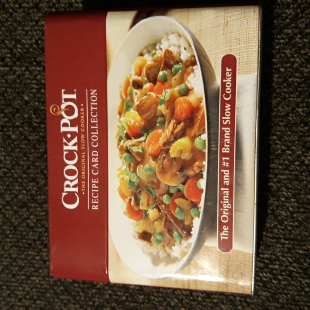 Crock Pot recipe card collection